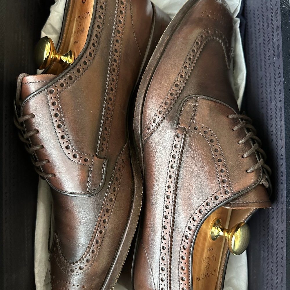 Prada men's wingtip, vintage look, US 9 - Picture 2 of 9